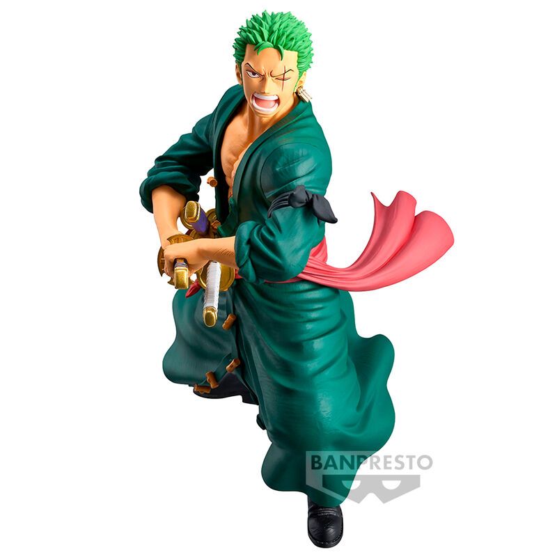 BANPRESTO One Piece Grandista Roronoa Zoro figure 22cm image