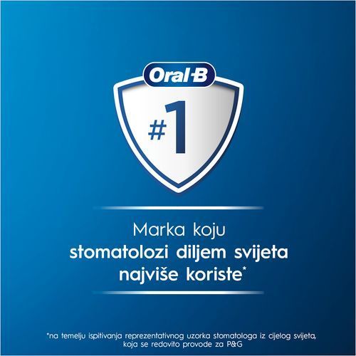 Oral-B električna četkica VITALITY PRO VAPOR BLUE + gratis Oral-B pasta za zube slika 9