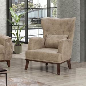 Marta - Cream Cream Wing Chair