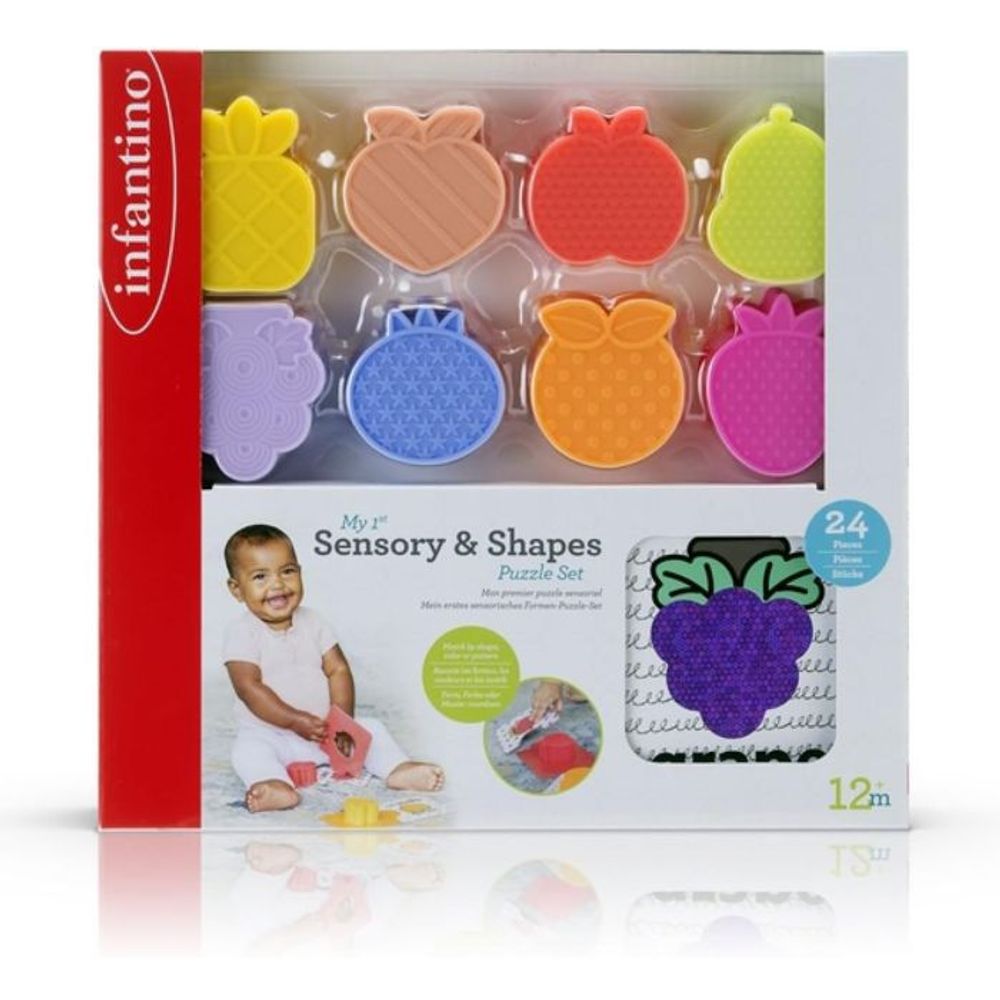 Infantino My 1st Sensory & Shapes Puzzle Set slika 1