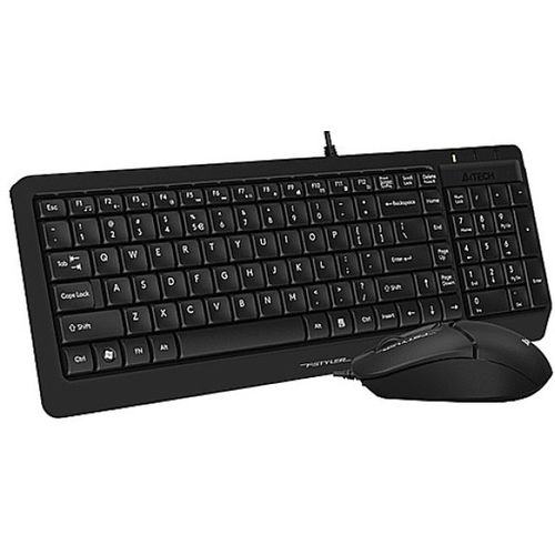 A4-F1512 A4Tech tastatura YU-LAYOUT + mis USB, Black slika 5