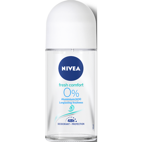 NIVEA Fresh Comfort 0% Aluminium dezodorans roll-on 50ml slika 1