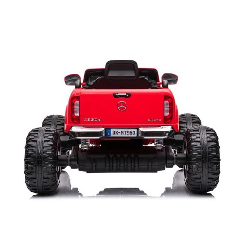 Licencirani auto na akumulator  Mercedes DK-MT950 4x4 - crveni slika 7