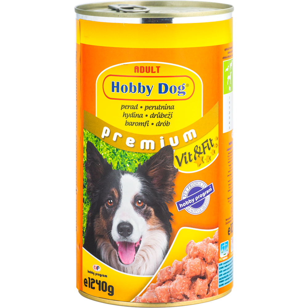 Hobby Dog Premium hrana za pse Piletina 1240g slika 1