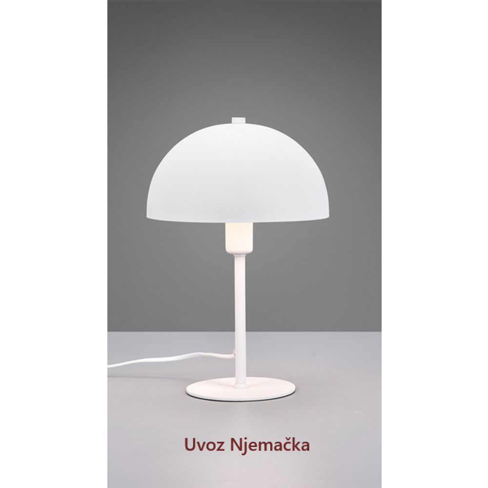 NOLA-1 STOLNA LAMPA BIJELO MAT 1XE14 slika 1