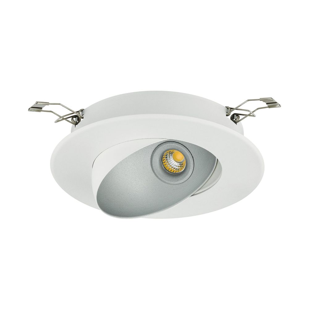Eglo ugradbena rasvjeta ronzano 1 led 5w 3000k 480lm bijelo, srebrno o165mm slika 1