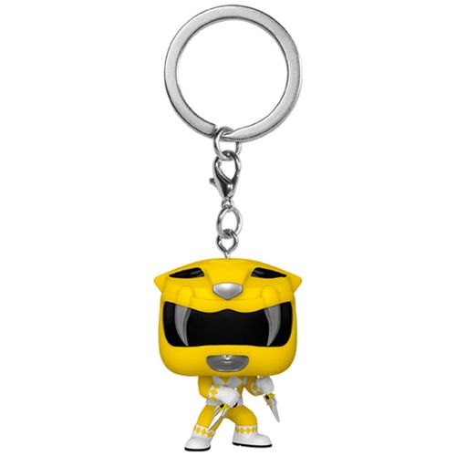 Pocket POP Keychain Power Rangers 30th Anniversary Yellow Ranger slika 1