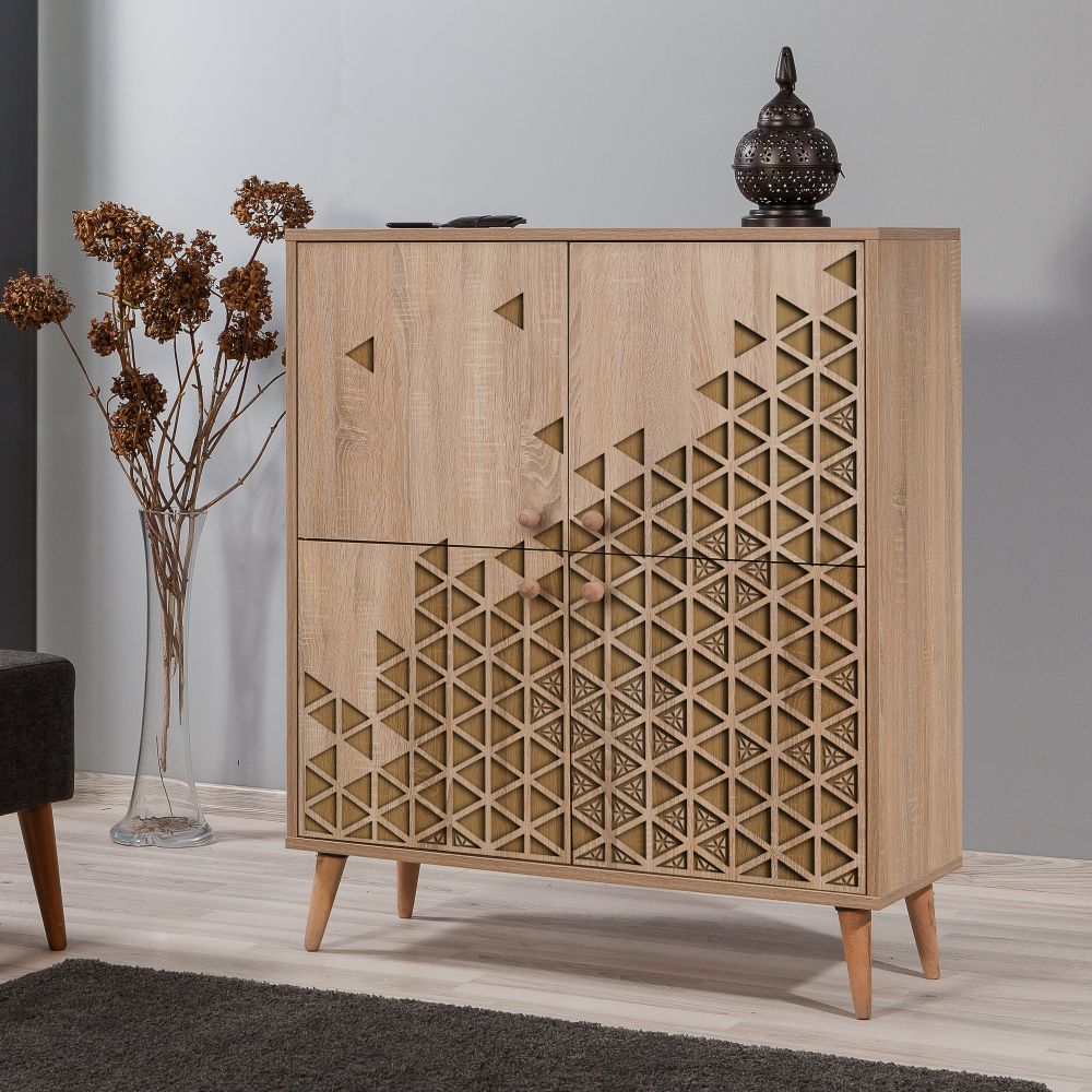 Multilux-120 Sonoma Oak Višenamjenski Ormar slika 1