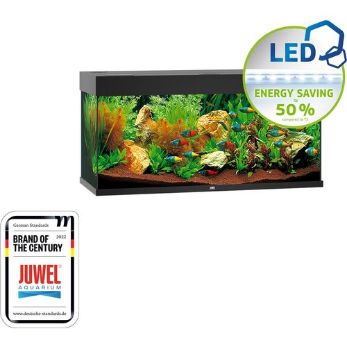 JUWEL Rio 180 LED Akvarij Crni, 101 x 41 x 50 cm, 180 litara slika 2