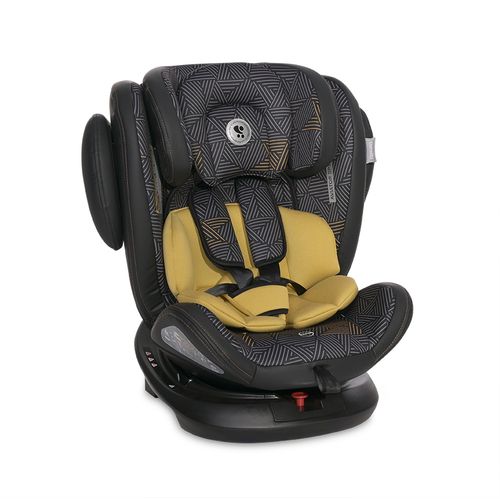 LORELLI AVIATOR Autosjedalica SPS 360° Isofix Black&Yellow 0-12 godina/0-36 kg (0+/1/2/3) slika 2