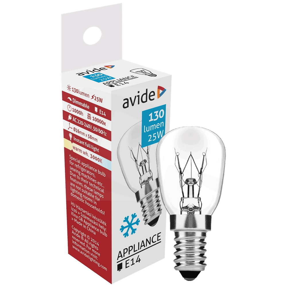 Avide Sijalica za frižider, LED 25W, E14, 3000K, IP20 - Cooling Bulb 25W E14 slika 1