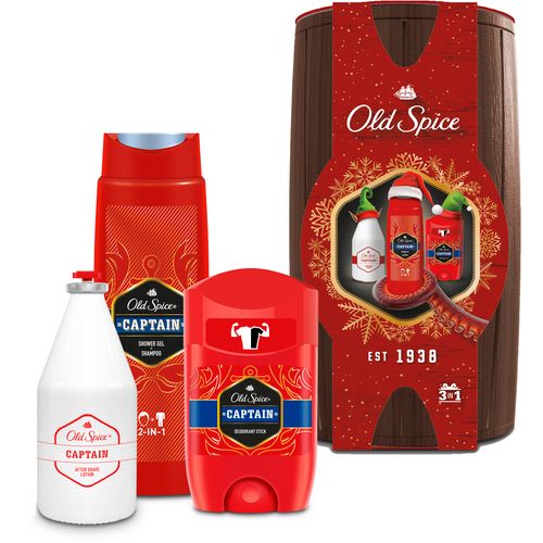 Old Spice Poklon paket za muškarce Captain Wooden Barrel slika 1