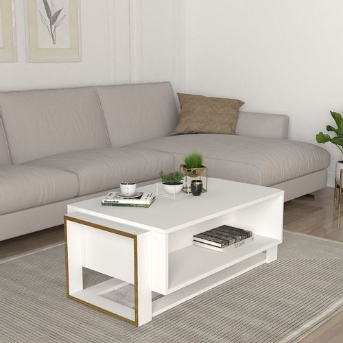 Bianco - White, Gold White
Gold Coffee Table slika 1