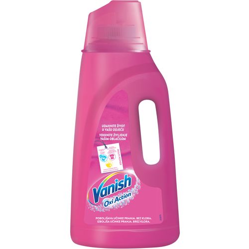 Vanish Oxi Action tekući odstranjivač mrlja, PINK, 2l slika 1