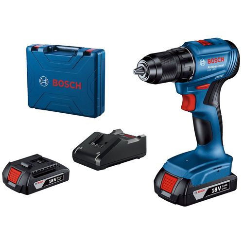 Bosch GSR 185-Li Akumulatorska bušilica - odvrtač 18V, 1x2,0 Ah + kofer 06019K3001 slika 1