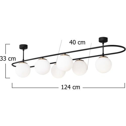 Abaküs - 4911 Black
White Chandelier slika 3