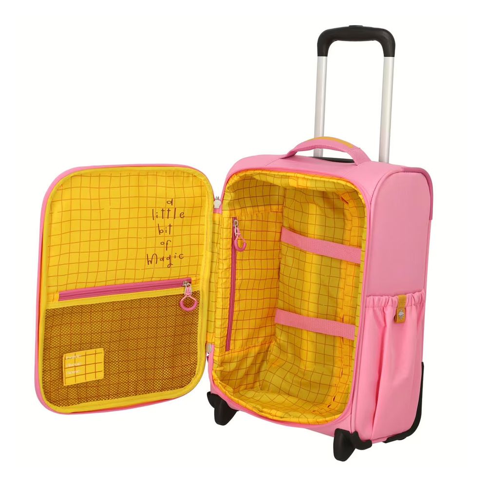 Travelite kofer 44 cm Minimover Unicorn sa 2 točkića, 081836-17, roze slika 2