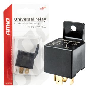 RELEJ 12V 5 PINOVA 40A AMIO