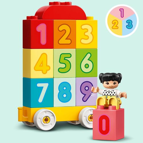 LEGO® DUPLO® 10954 vlakić s brojevima – naučimo se brojati slika 8