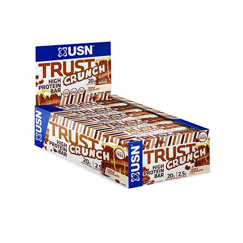 Usn Trust Crunch Bars (12x60g) Vegetarian Raspberry Cheesecake slika 1