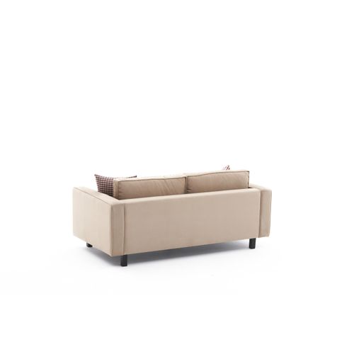 Atelier Del Sofa Dvosjed, Krem, Kale Velvet - Cream slika 6