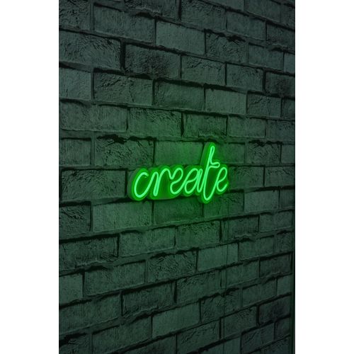 Wallity Ukrasna plastična LED rasvjeta, Create - Green slika 1
