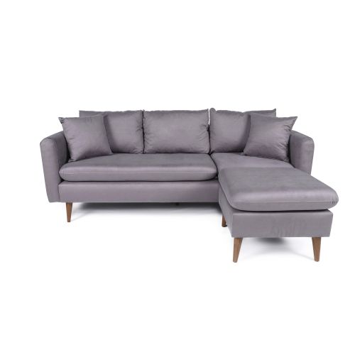 Atelier Del Sofa Sofia Ugaoni Kauč Desni Ugao - Siva slika 5