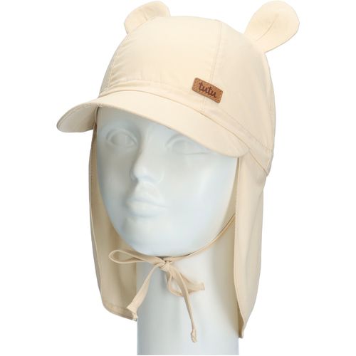 TUTU kapa sa plaštom za djevojčice UV30+ bež slika 1