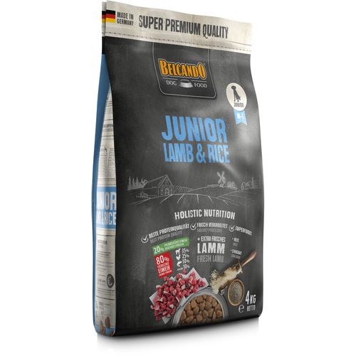 Belcando Junior Janjetina & riža, za mlade pse srednjih i velikih pasmina od 4. mjeseca starosti, 4 kg slika 1
