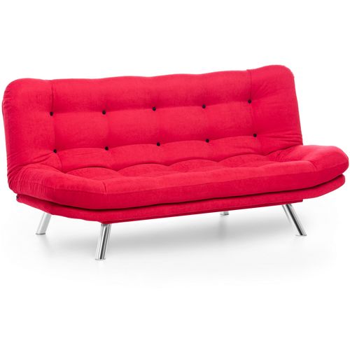 Atelier Del Sofa Trosjed na razvlačenje, Crvena, Misa Sofabed - Red slika 4