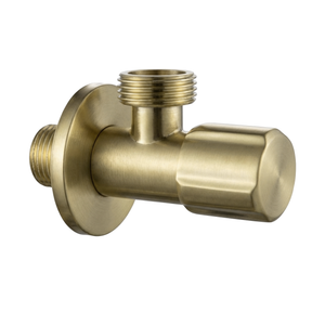 Kutni ventil 1/2" x 3/4" Brush Gold