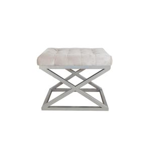 Capraz - Silver, Dark White Dark White
Silver Pouffe