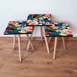 Nesting Table 3Shp209 - Višenamjenski Set Stolova (3 Komada)
