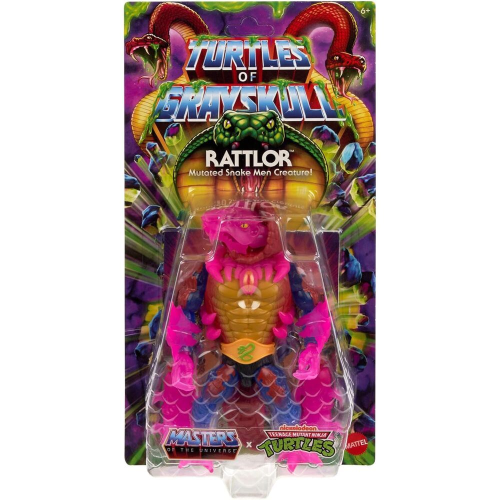 Masters of the Universe: Rattlor Figura iz Turtles of Grayskull - 14 cm slika 3