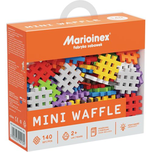 Marioinex set mini Waffle kockica 140kom. slika 1