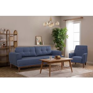 Balera - Dark Blue Dark Blue Sofa Set