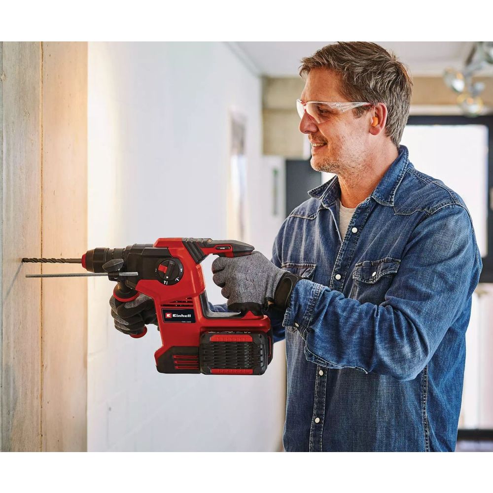 Einhell PXC aku čekić bušilica TP-HD 36/30 Li-BL +4 - Solo + Baterija 2.5 Ah i punjač slika 3