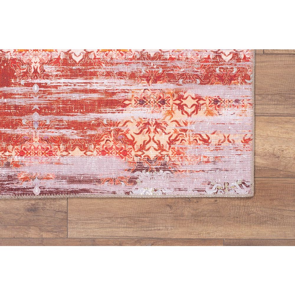 Višebojni Hodnički Tepih Fusion Chenille - Crveni AL 172 (75 x 150 cm) slika 3