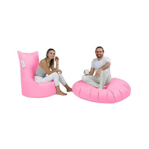 Atelier Del Sofa Balina - Bean Bag Pink Pink Garden slika 6