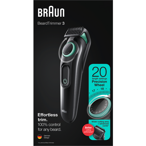 Braun trimer BT3221 Blk/Vtgrn Box slika 4