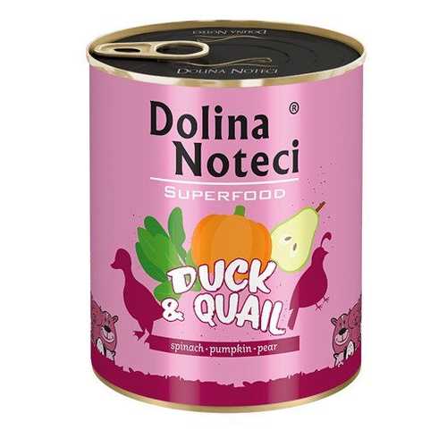 Dolina Noteci Superfood Dog Adult Pačetina i Prepelica 400g slika 1