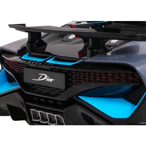 Licencirani auto na akumulator Bugatti Divo - sivi slika 11