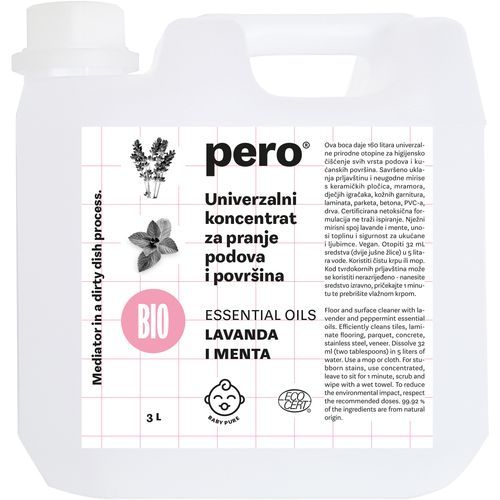 pero® Bio sredstvo za pranje podova koncentrat, 3l XXL slika 1