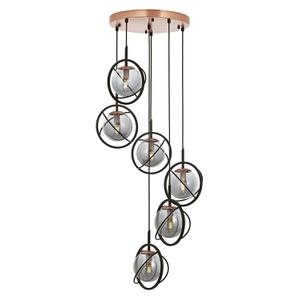 Av-1850-6T-Bsy Black
Bronze Chandelier