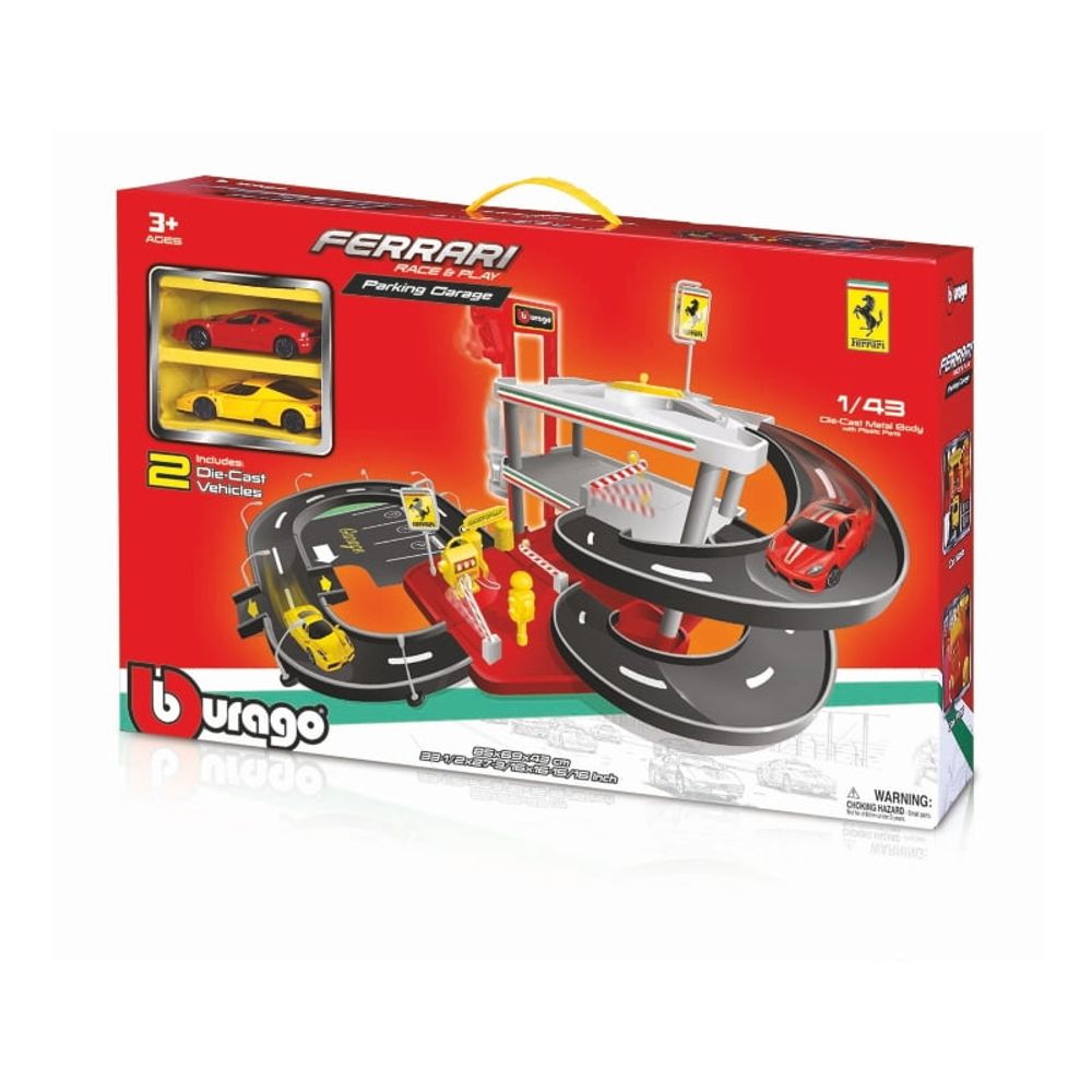 Bburago Ferrari garaža sa 2 auta slika 1