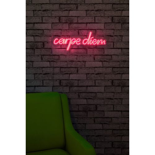 Wallity Ukrasna plastična LED rasvjeta, Carpe Diem - Pink slika 11