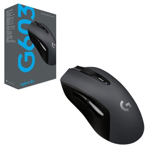 Logitech G703 Lightspeed Wireless Gaming Mouse with HERO 16K sensor Black slika 1