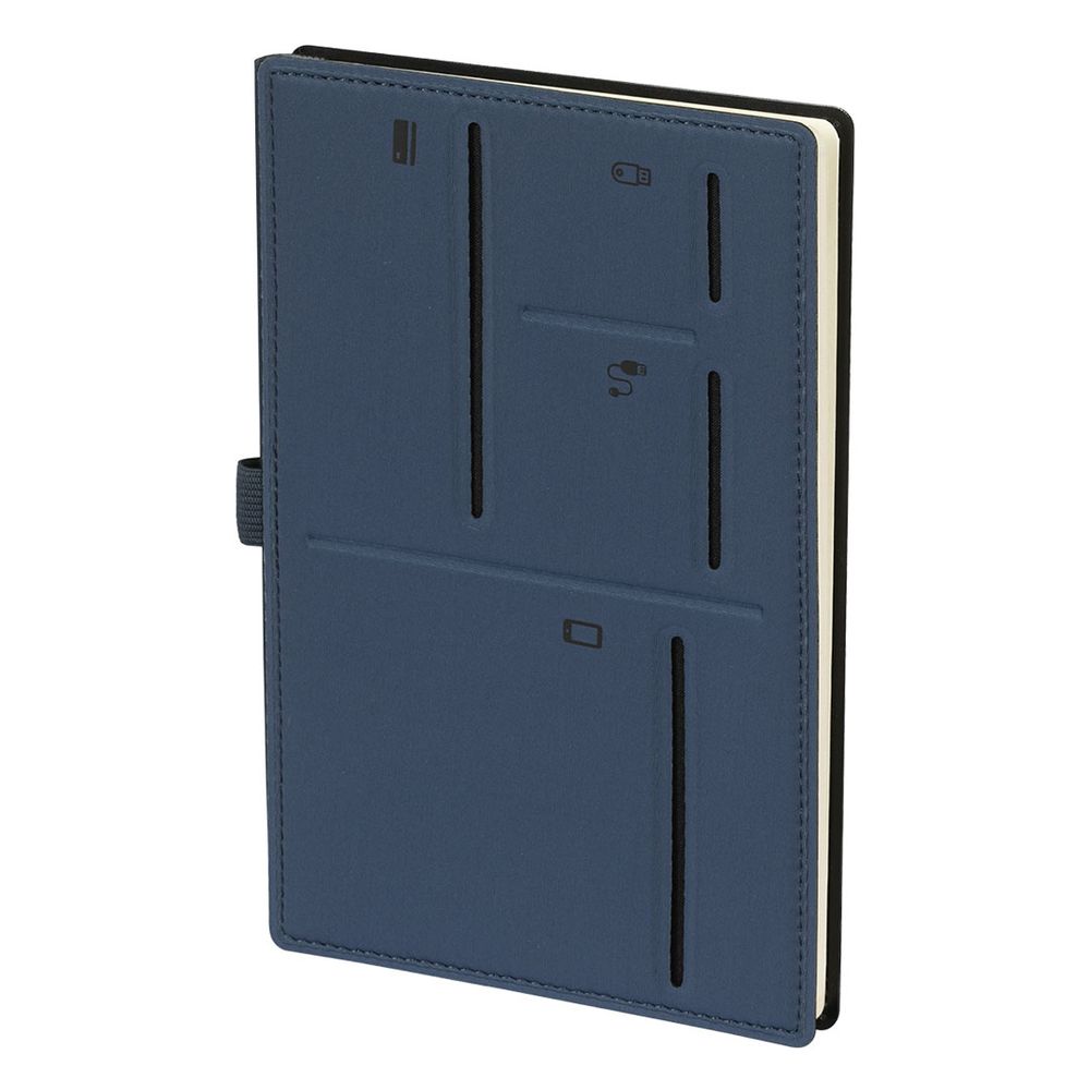 PRAKTIK,portfolio sa notesom A5,plavi slika 1