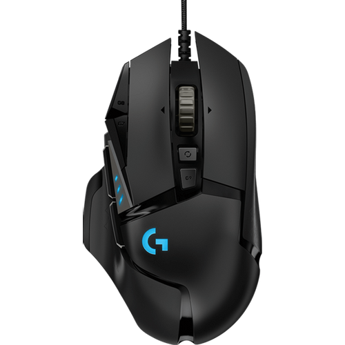 Logitech G502 HERO gaming miš, crni slika 1