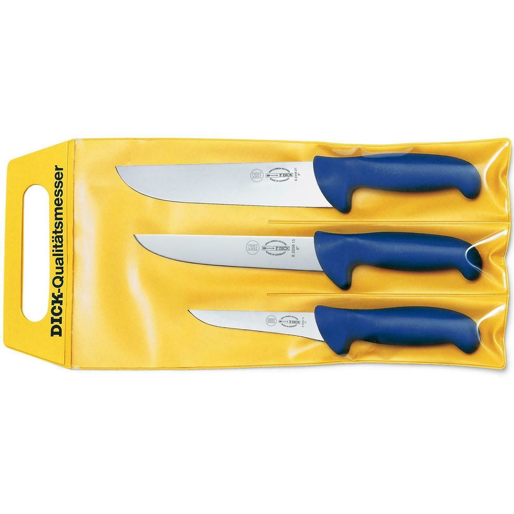 Noževi Dick set 3 kom. plava ručka 82559 00 slika 4